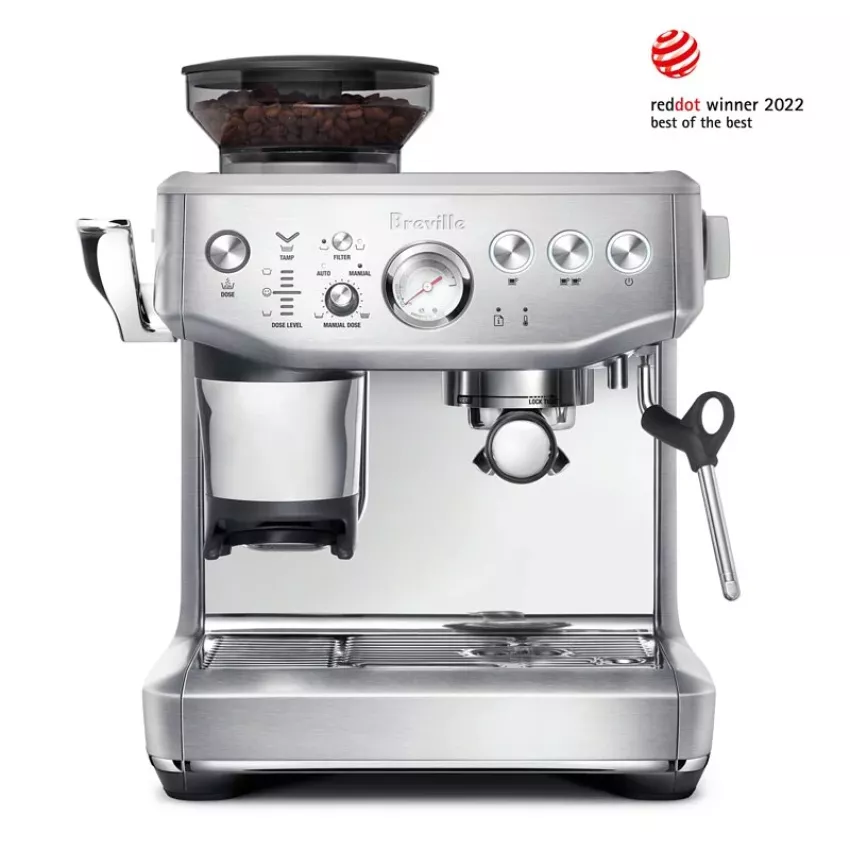 Breville 鉑富 BES876BSS the Barista Express™ Impress 半自動意式咖啡機 銀色