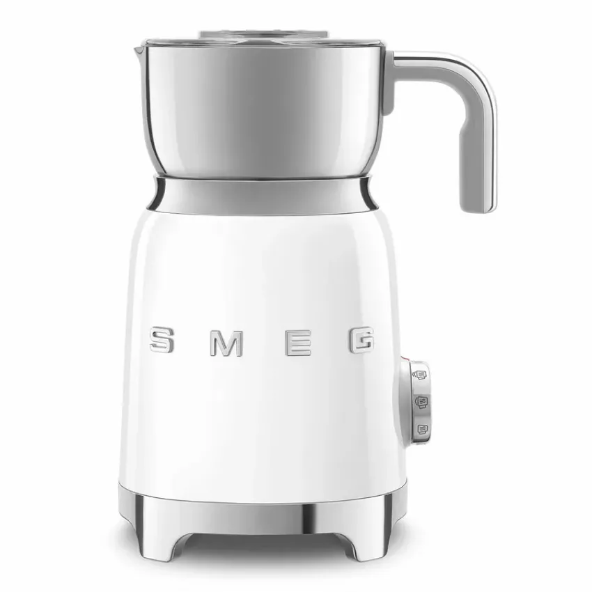 SMEG MFF11WHUK|50's Style 電動奶泡機|白色|香港行貨|全機 2 年保養