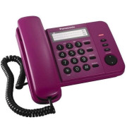 Panasonic KX-TS520MX 有線電話 紅色