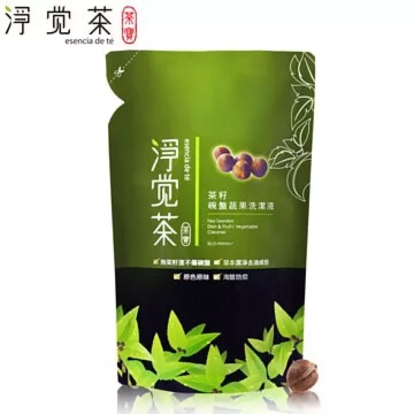 茶寶淨覺茶居家清潔系列 - 茶籽碗盤蔬果洗潔液 (補充包) 700ml