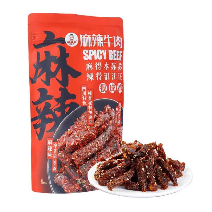 棒棒娃 麻辣牛肉 (麻辣味) 500g|山姆代購