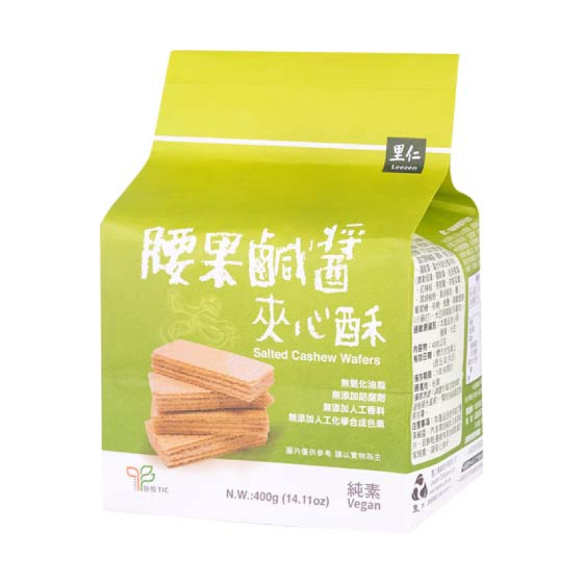 里仁 腰果鹹醬夾心酥 400g